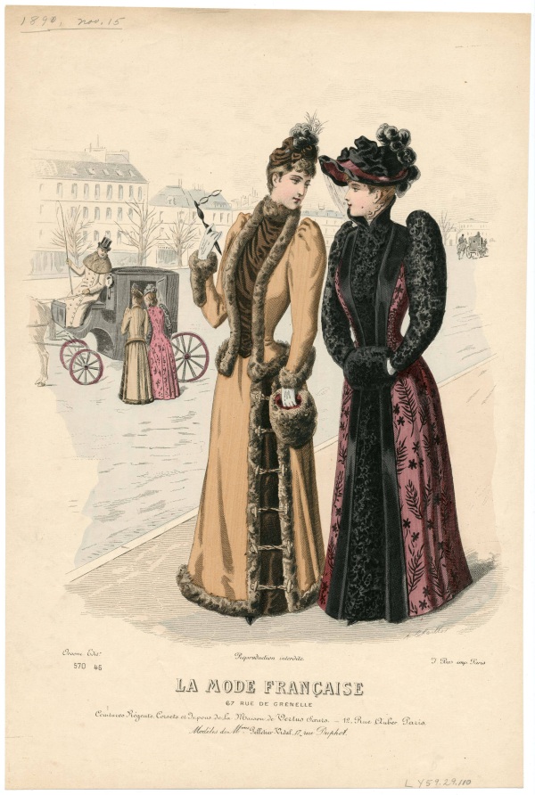 La Mode Francaise 1890
