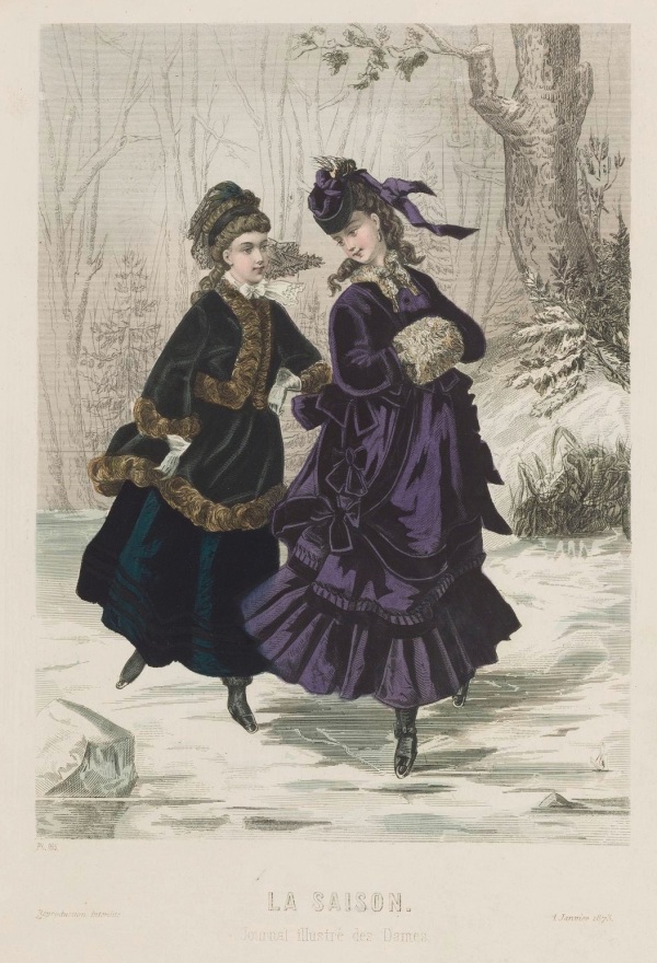 La Saison 1873 ice skating