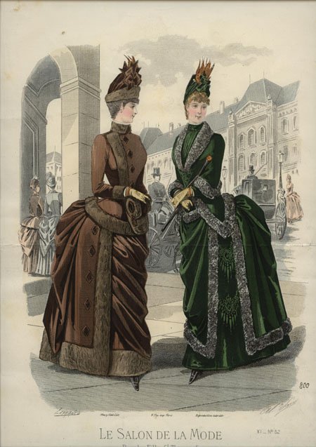 Le Salon de la Mode 1886 winter