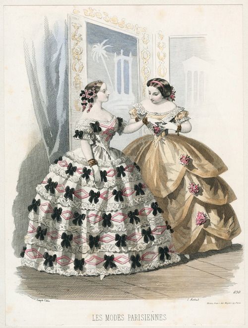 Les Mode Parisienne 1855