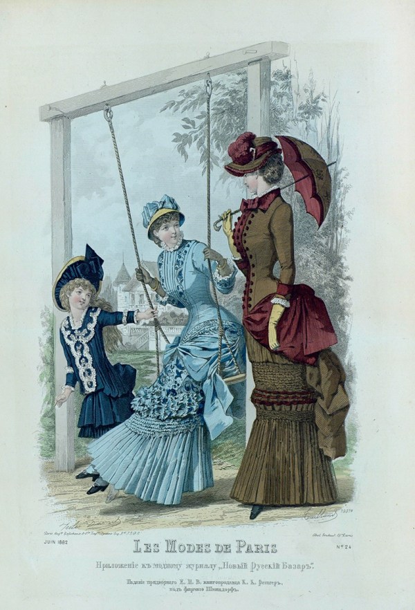 Les Modes de Paris 1882 swing