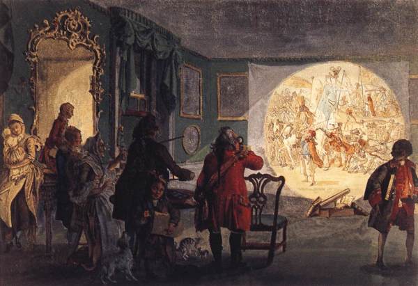 The Lantern Magica by Paul Sandby, circa 1760